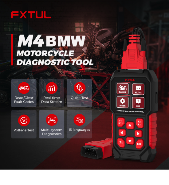Motorcycle diagnostic tool